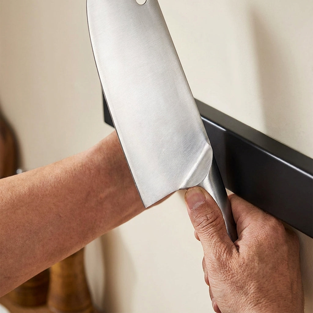 Wall-Mounted Magnetic Knife Holder