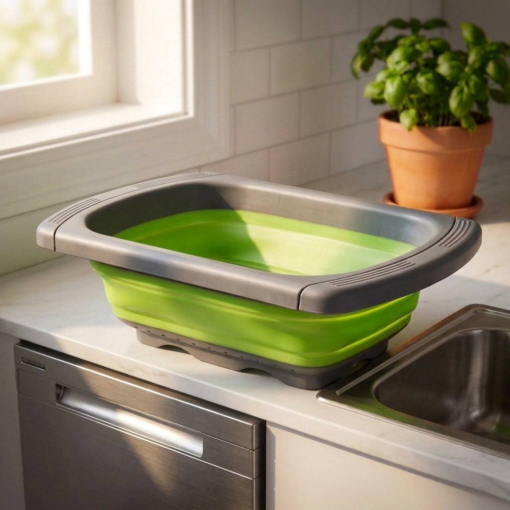 7QT Expandable Over-the-Sink Colander