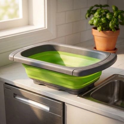 7QT Expandable Over-the-Sink Colander