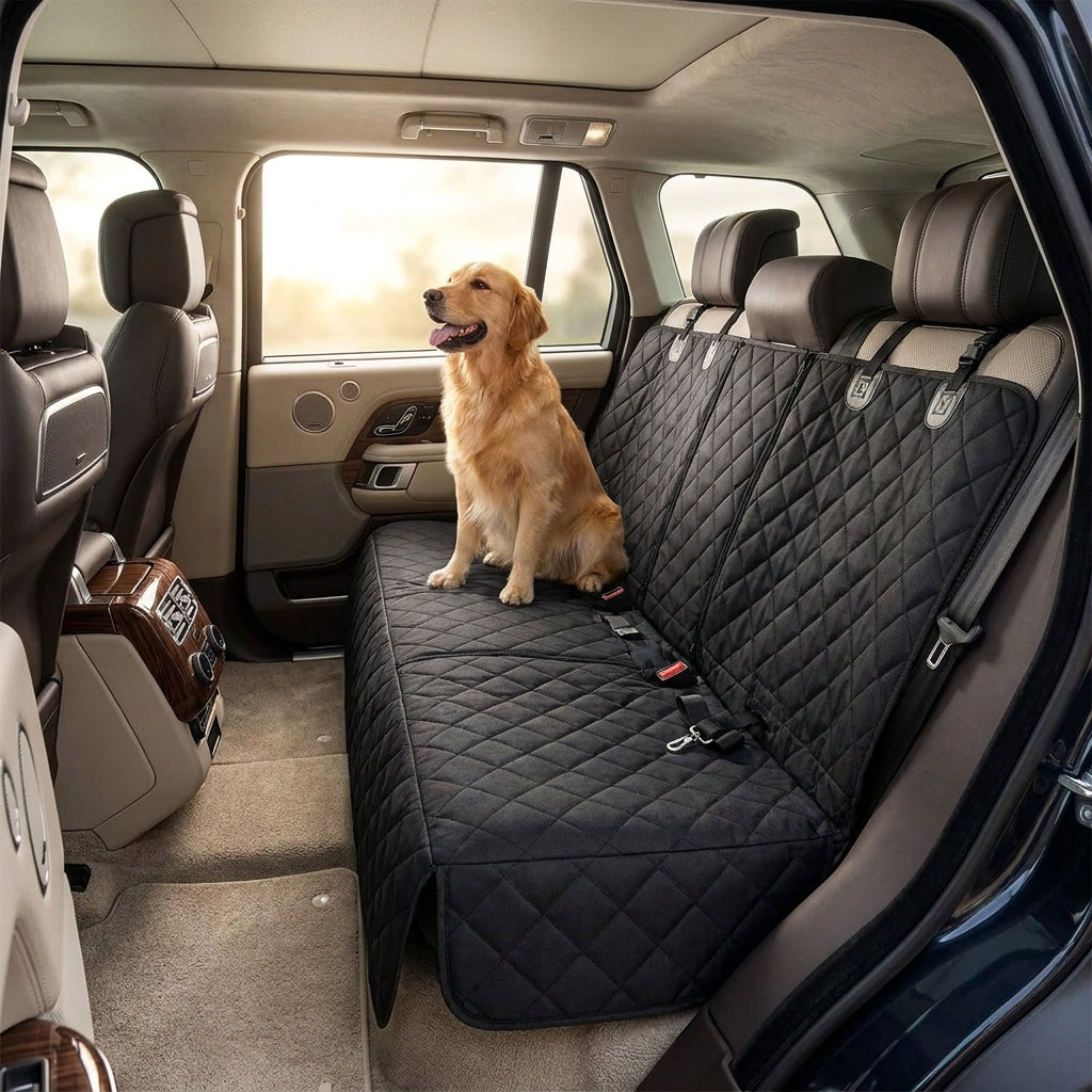 Water-Resistant Back Seat Protector for Dogs