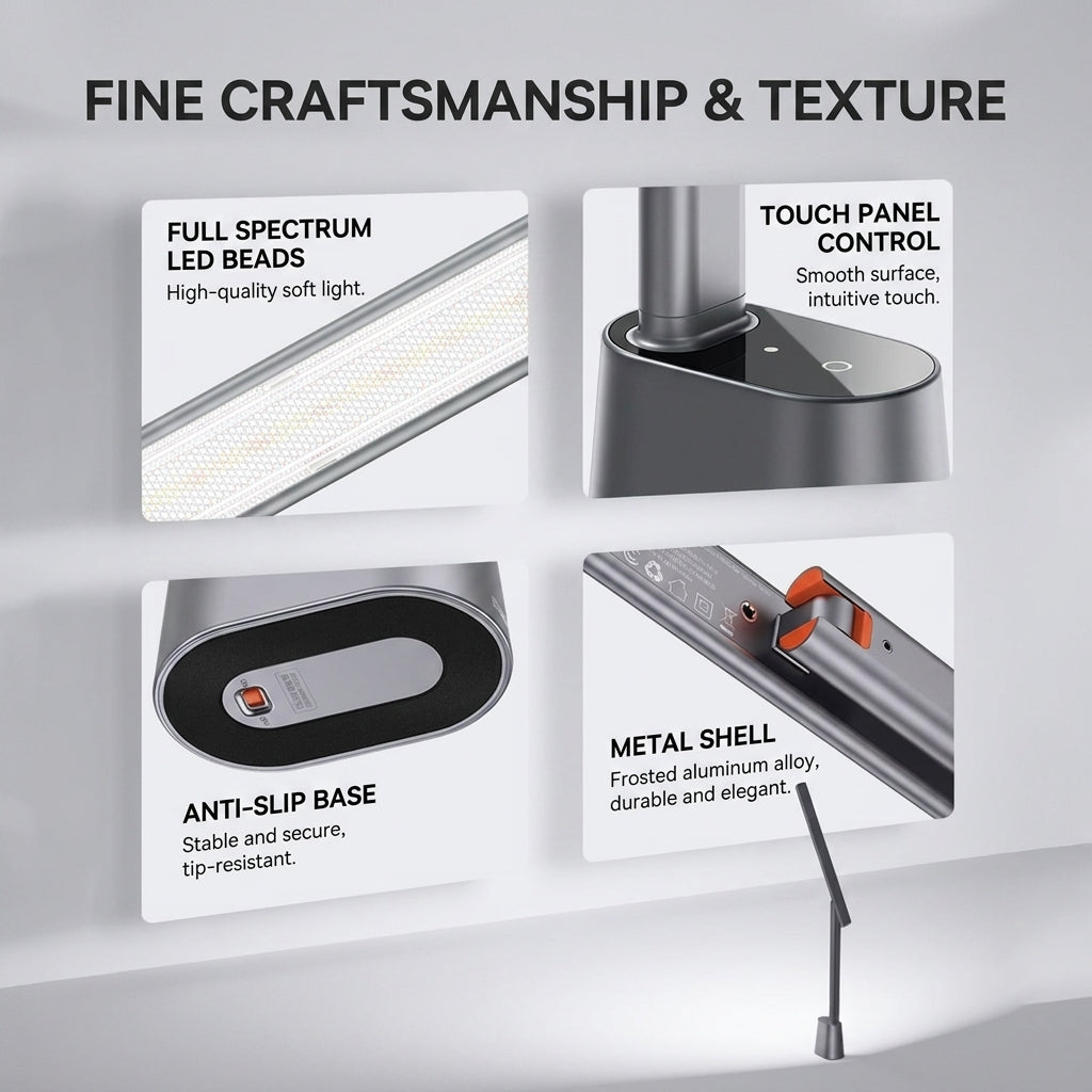 Rechargeable Foldable LED Desk Lamp