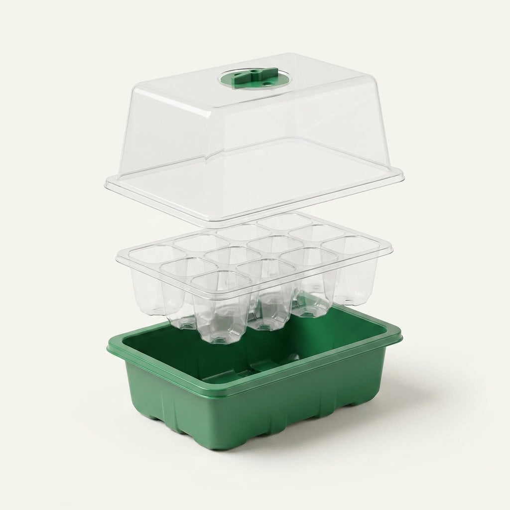 Indoor Seed Starting Kit with LED Grow Lights
