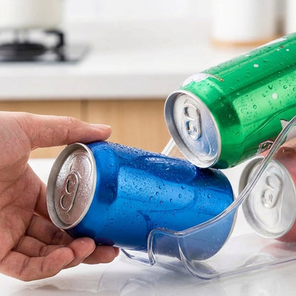 Stackable Soda Can Organizer & Dispenser
