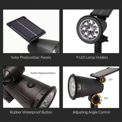 Solar Garden Spotlights