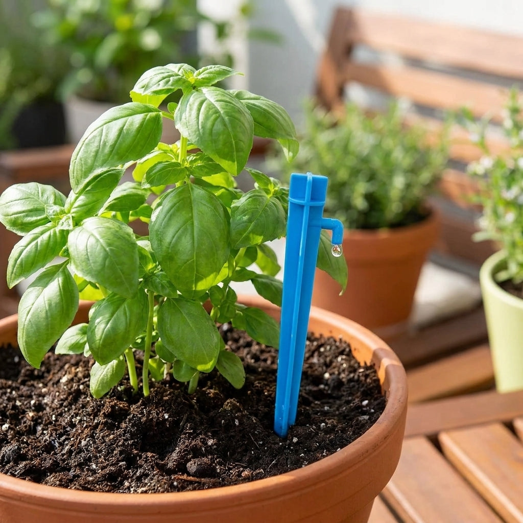 Solar Drip Irrigation System for Potted Plants