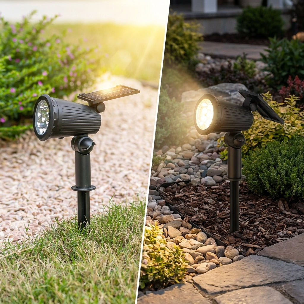 Solar Garden Spotlights