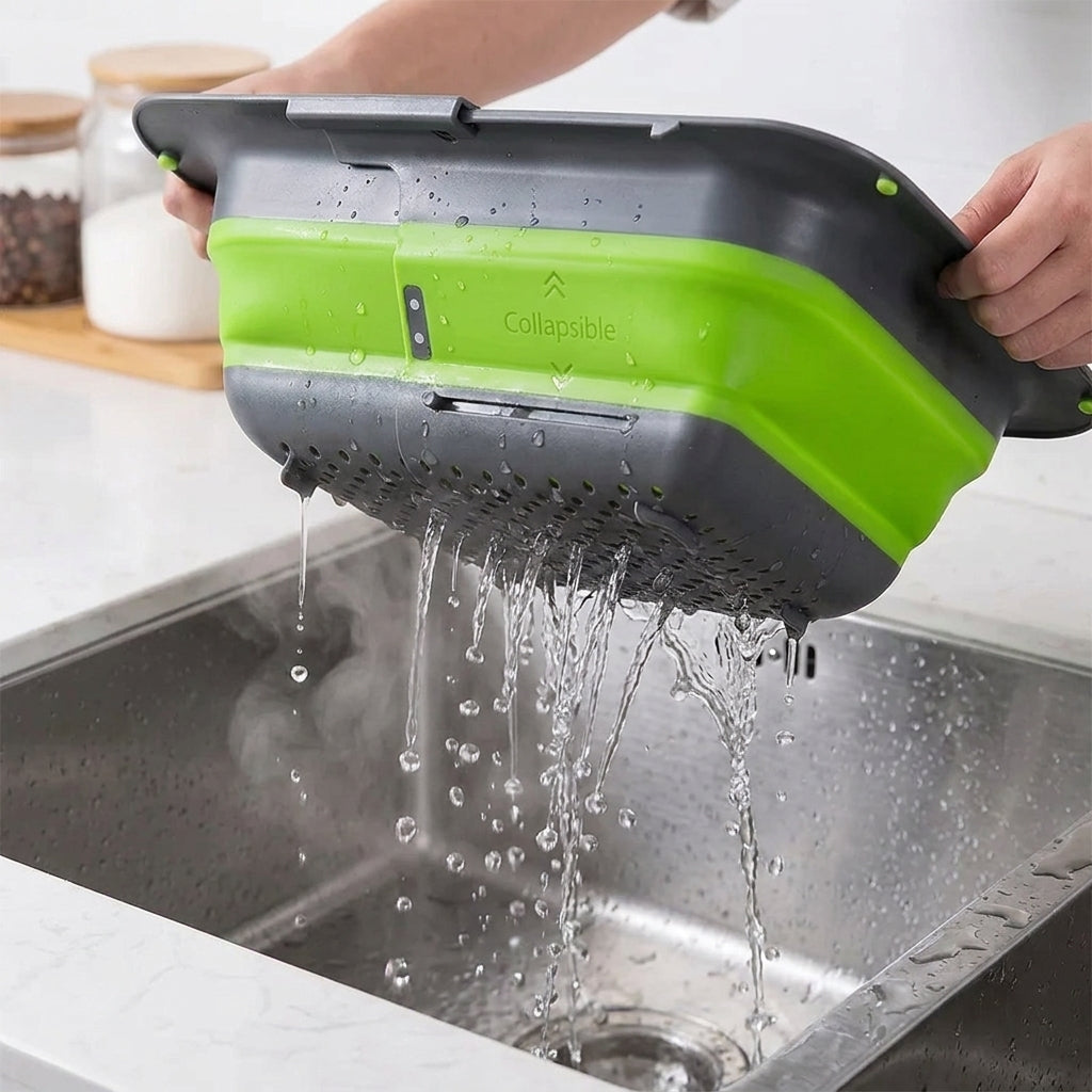 7QT Expandable Over-the-Sink Colander